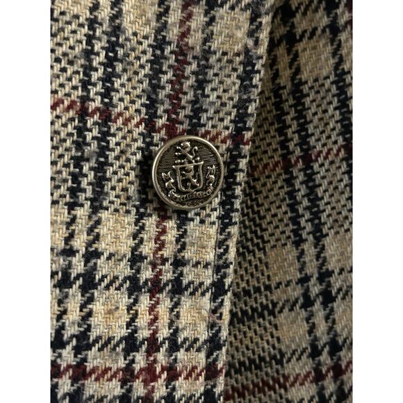 Vtg Penguin Munsingwear Men Dress Wool Pants Suit Plaid Size 38x29? Bell bottom - Picture 10 of 11